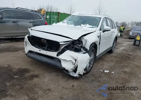 2025 Mazda Cx-90 Phev Preferred Package from USA, damaged, VIN JM3KKBHA6S1238371